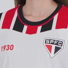 Camiseta São Paulo Calleri 9 Amago Feminina FutFanatics - Foto 5
