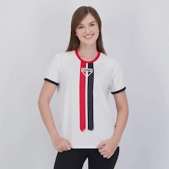 Camiseta São Paulo Calleri 9 Radix Feminina FutFanatics - Foto 2