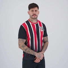 Camiseta São Paulo Calleri 9 Romper Masculina FutFanatics - Foto 3