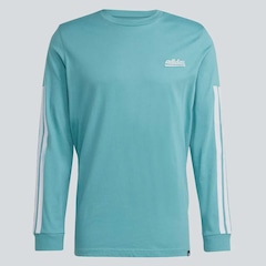 Camiseta Manga Longa adidas Grafica Script Feminina - Foto 4