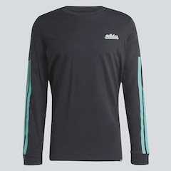 Camiseta Manga Longa adidas Grafica Script Feminina - Foto 4