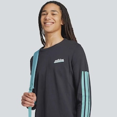 Camiseta Manga Longa adidas Grafica Script Feminina - Foto 5
