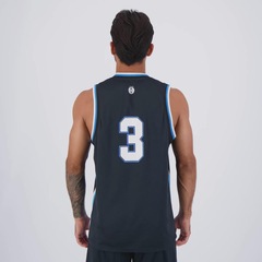 Camiseta Regata Grêmio Basket Tricolor Masculina FutFanatics - Foto 4