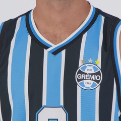 Camiseta Regata Grêmio Basket Tricolor Masculina FutFanatics - Foto 5