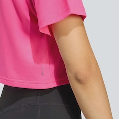 Camiseta Cropped adidas Essentials Feminina - Foto 6