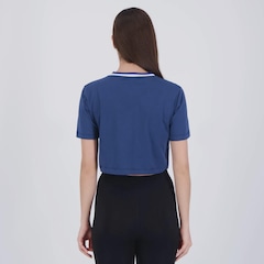 Camiseta Cropped Cruzeiro Clube FutFanatics Feminina - Foto 4
