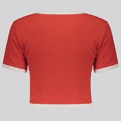 Camiseta Cropped Fila Rib Feminina - Foto 3