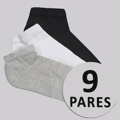 Meia Cano Baixo adidas SPW Unissex - 9 pares - Foto 1