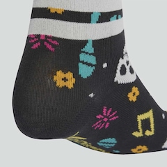 Meia Cano Médio adidas Viva - 3 Pares - Unissex - Foto 4