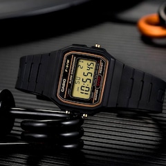 Relógio Casio Standard Digital F-91WG-9QDF Adulto - Foto 6