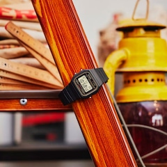 Relógio Casio Standard Digital F-91WG-9QDF Adulto - Foto 8