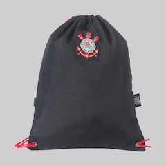 Kit Corinthians Mochila Saco e Garrafa Térmica - Foto 6