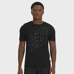 Camiseta New Balance Active Logo Masculina - Foto 1