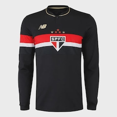 Camisa do São Paulo F.C III 25/26 Masculina New Balance Manga Longa - Foto 1