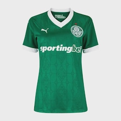 Camisa do Palmeiras I 25/26 Feminina Puma Torcedora - Foto 1