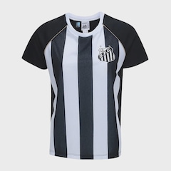 Camiseta Braziline Santos Mosaico Feminina - Foto 1