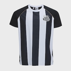 Camiseta Braziline Santos Mosaico Infantil - Foto 1