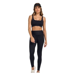 Calça Legging Alto Giro Eterna Com Bolso Feminina - Foto 1