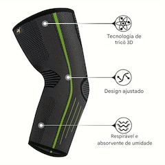 Cotoveleira Elástica Gold Sports 3D Pro De Compressão Térmica - Foto 2