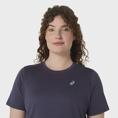 Camiseta ASICS Silver - Feminina - Foto 5