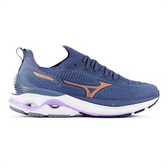 Tênis Mizuno Wave Mirai 7 Feminino + 3 Pares de Meias - Foto 6