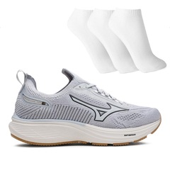 Tênis Mizuno Cool Ride 3 Masculino + 3 Pares de Meias - Foto 7
