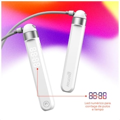 Corda de Pular Inteligente Geonav Bluetooth - Foto 5