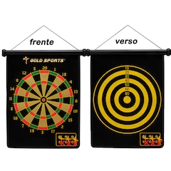 Jogo dardo Gold Sports 15" magnético c/06 setas - Foto 1