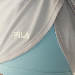 Shorts Fila Double Basic Train III Feminino - Foto 4