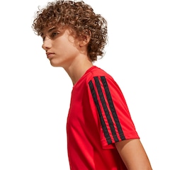 Camiseta Adidas Train Essentials Três Listras Infantil Masculina - Foto 4