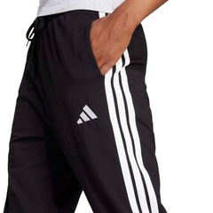 Calça adidas Single Jersey 3 Stripes Feminina - Foto 3