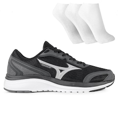 Tênis Mizuno Raijuu 2 + 3 Pares de Meias Masculino - Foto 1