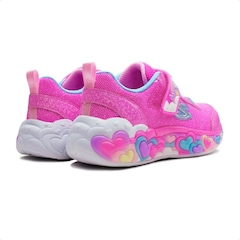 Tênis Skechers Eternal Heart Lights Infantil - Foto 6