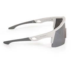 Óculos de Sol Esportivo UV400 Maiorca Prata Alma Genius - Foto 3