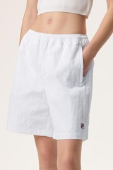 Bermuda Fila Hailey Bieber Crinkle Shorts Feminino - Foto 2