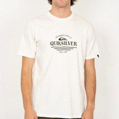 Camiseta Quiksilver Type Line SM26 Masculina - Foto 1
