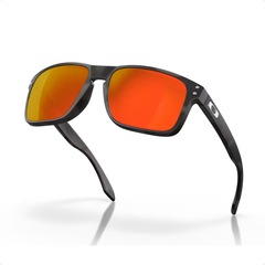 Óculos de Sol Unissex Oakley Holbrook Prizm Ruby - Foto 4