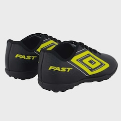 Chuteira Society Infantil Umbro Fast II - Foto 4