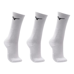 Meia Cano Médio Mizuno Prime Atoalhada Kit 3 Pares Unissex - Foto 2