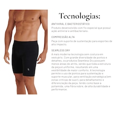 Bermuda Térmica Lupo 70050 Dry e Antibacteriana Masculina - Foto 4