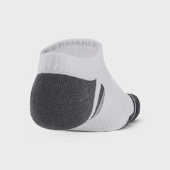 Kit Meia Under Armour Invisível Performance Tech - 3 Pares - Unissex - Foto 3