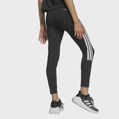 Calça Legging Adidas Essentials 3 Stripes Infantil - Foto 2