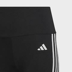 Calça Legging Adidas Essentials 3 Stripes Infantil - Foto 5
