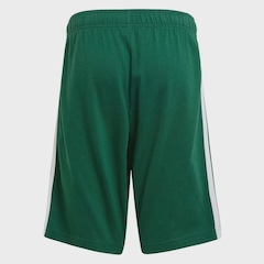 Short Infantil Adidas 3 Stripes Malha - Foto 2
