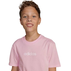 Camiseta Adidas Logo Linear Infantil - Foto 5