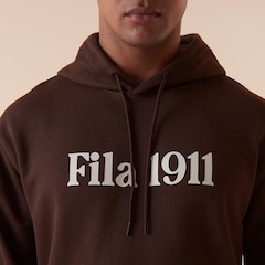 Casaco Com Capuz Fila Comfort Letter III Masculino - Foto 5