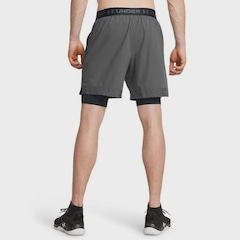 Shorts de Treino Under Armour Vanish Woven 2 em 1 Masculino - Foto 2