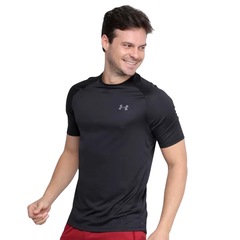 Camisa Under Amour Tech 2.0 Preto-Masculino - Foto 1