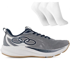 Tênis Masculino Olympikus Circuito + 3 Pares de Meias - Foto 1