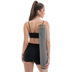 Kit Yoga Vollo Tapete Antiderrapante Treino + Bloco Tijolo Pilates - Foto 4